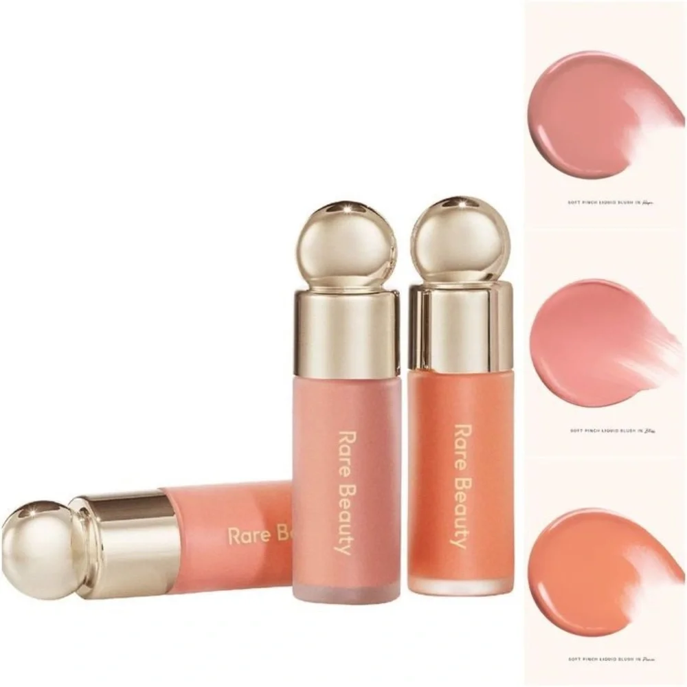 NWT Rare Beauty by Selena Gomez Mini Soft Pinch Liquid Blush Trio ⁣